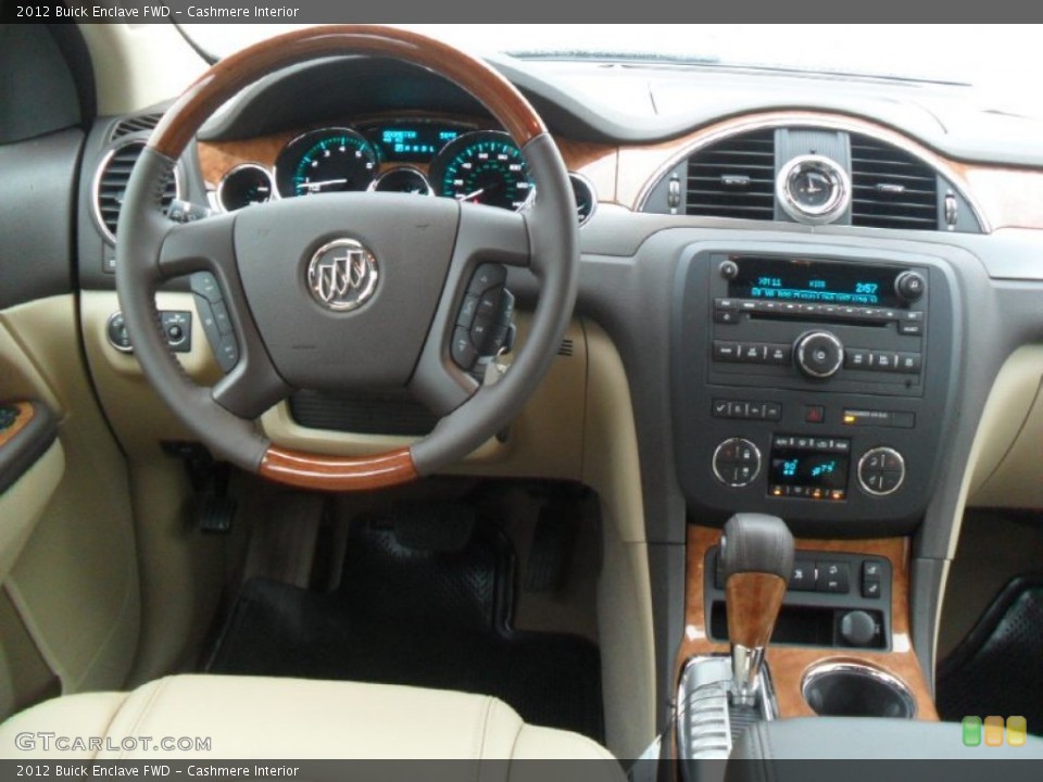 Cashmere Interior Dashboard for the 2012 Buick Enclave FWD #57478132
