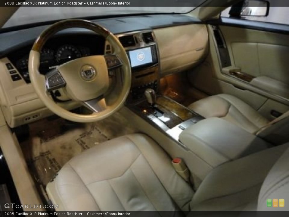 Cashmere/Ebony Interior Prime Interior for the 2008 Cadillac XLR Platinum Edition Roadster #57481108