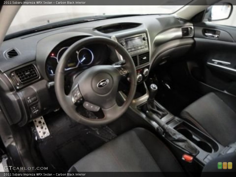 Carbon Black Interior Photo for the 2011 Subaru Impreza WRX Sedan #57481240