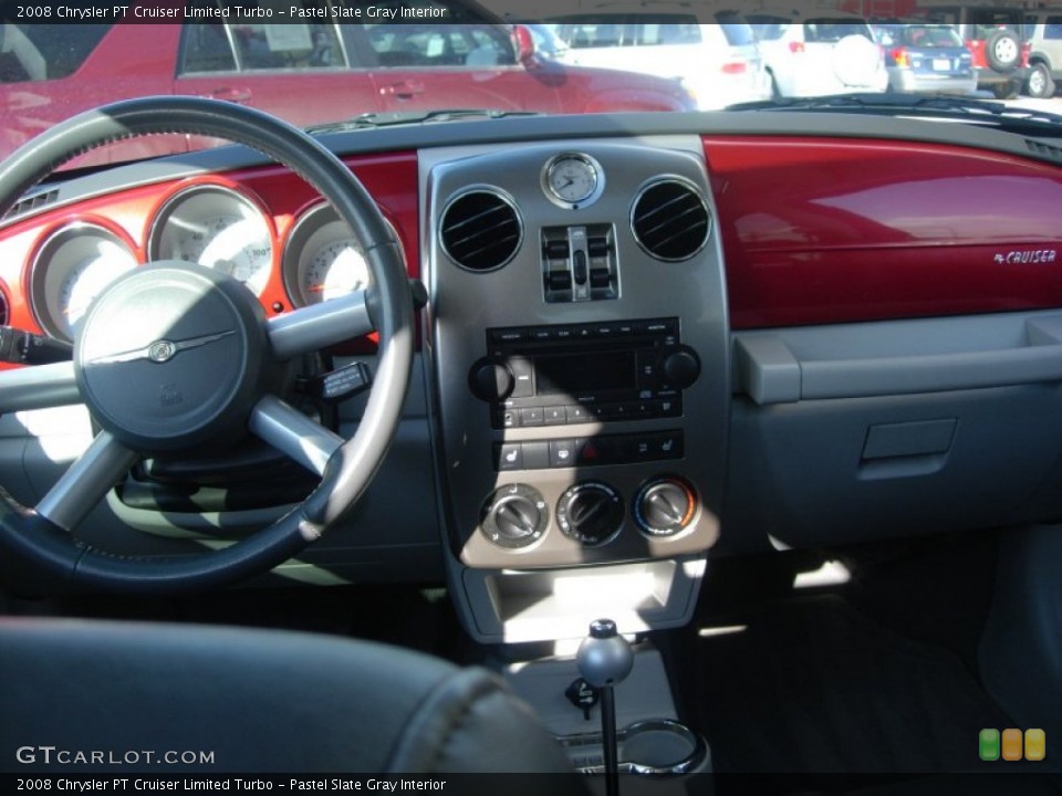 Pastel Slate Gray Interior Dashboard for the 2008 Chrysler PT Cruiser Limited Turbo #57483166