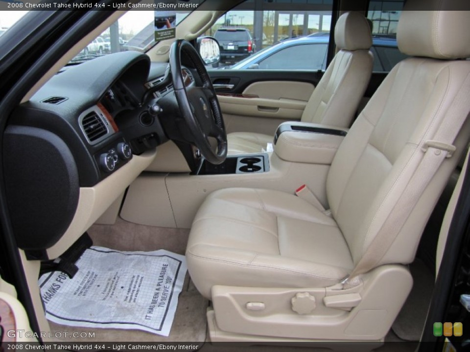 Light Cashmere/Ebony Interior Photo for the 2008 Chevrolet Tahoe Hybrid 4x4 #57484329