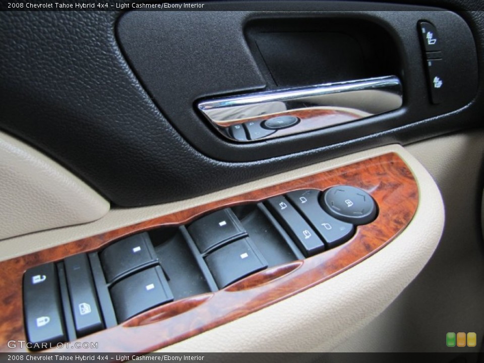 Light Cashmere/Ebony Interior Controls for the 2008 Chevrolet Tahoe Hybrid 4x4 #57484369