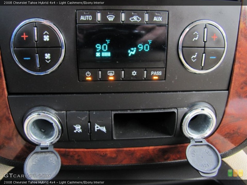 Light Cashmere/Ebony Interior Controls for the 2008 Chevrolet Tahoe Hybrid 4x4 #57484411
