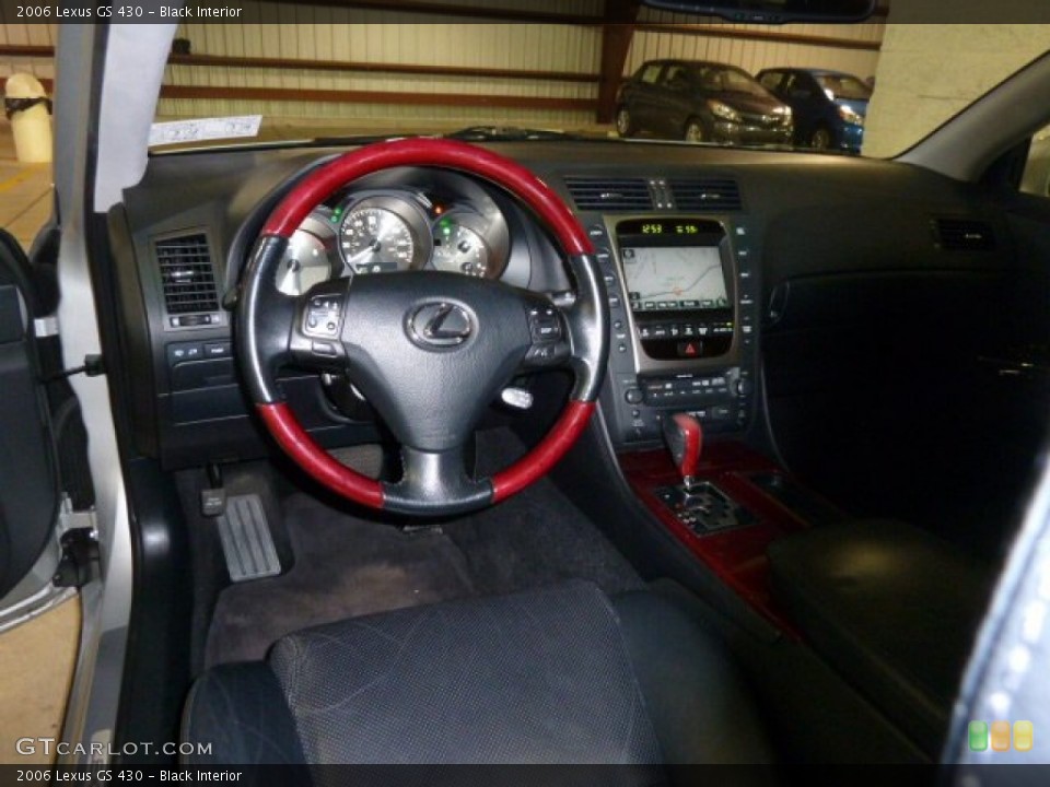 Black Interior Steering Wheel for the 2006 Lexus GS 430 #57487186