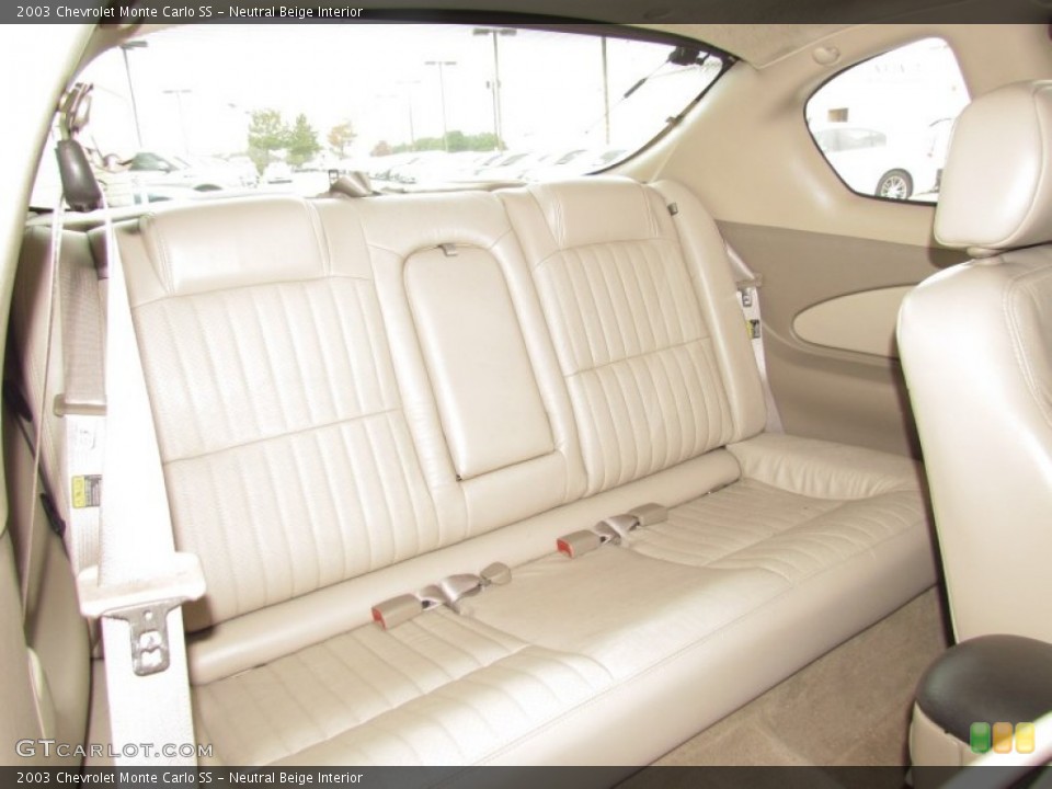 Neutral Beige Interior Photo for the 2003 Chevrolet Monte Carlo SS #57488554