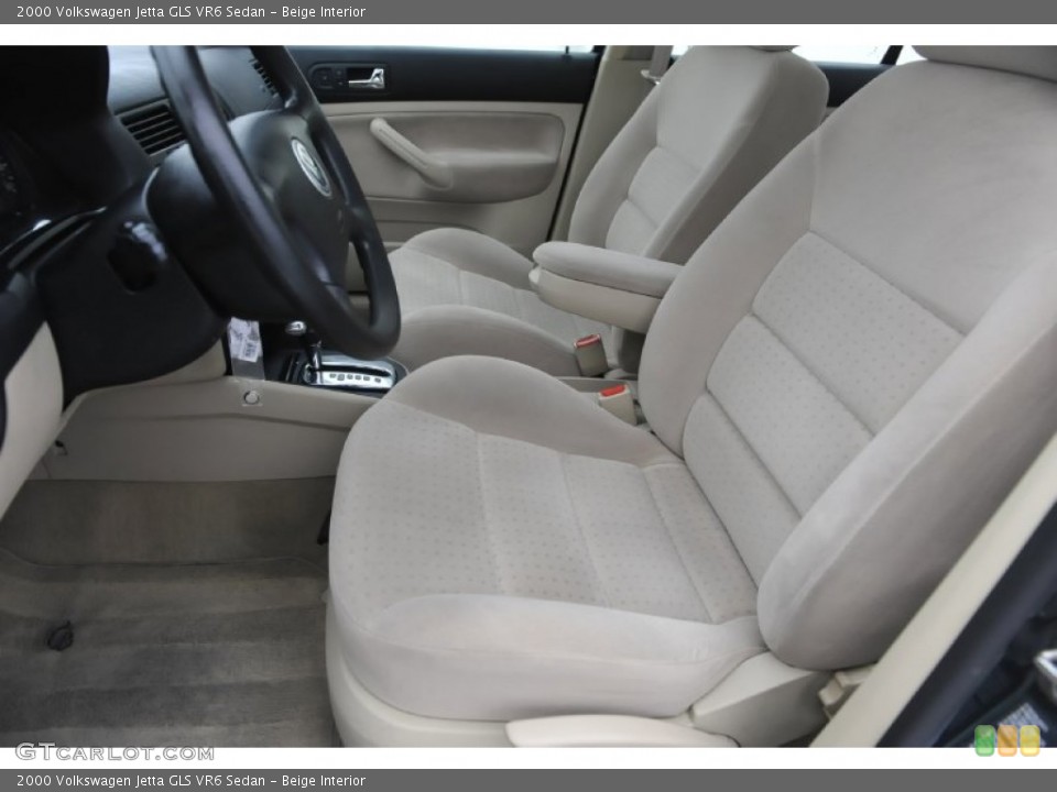 Beige Interior Photo for the 2000 Volkswagen Jetta GLS VR6 Sedan #57491938