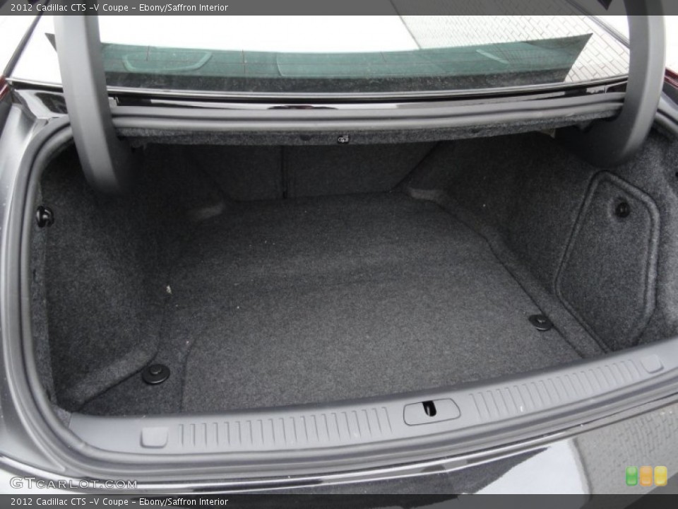 Ebony/Saffron Interior Trunk for the 2012 Cadillac CTS -V Coupe #57493618