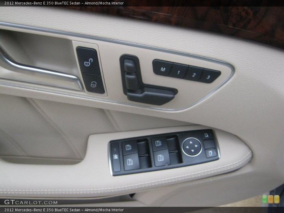 Almond/Mocha Interior Controls for the 2012 Mercedes-Benz E 350 BlueTEC Sedan #57493999