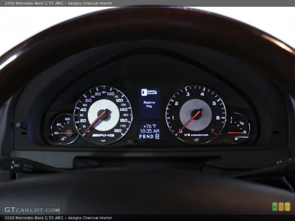 designo Charcoal Interior Gauges for the 2009 Mercedes-Benz G 55 AMG #57494290