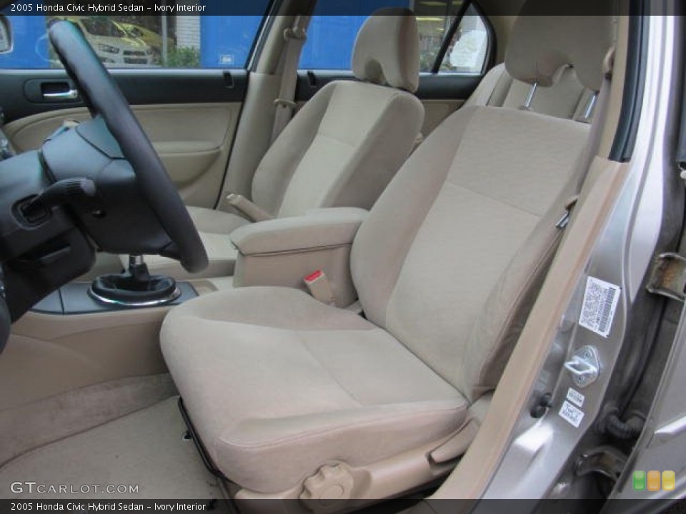 Ivory Interior Photo for the 2005 Honda Civic Hybrid Sedan #57494839