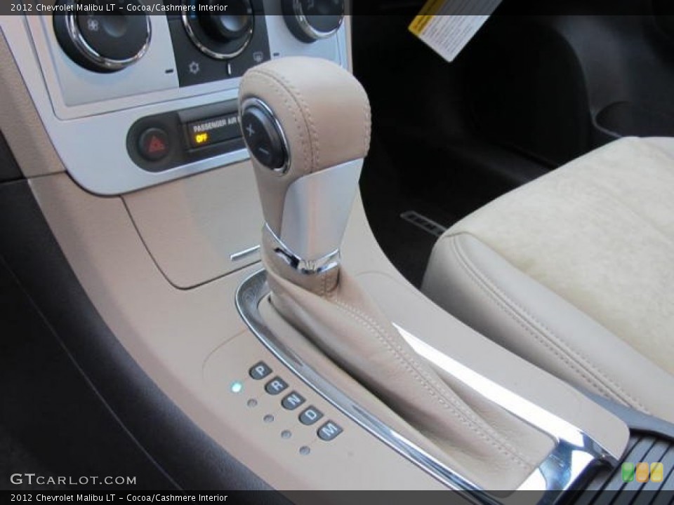 Cocoa/Cashmere Interior Transmission for the 2012 Chevrolet Malibu LT #57495343