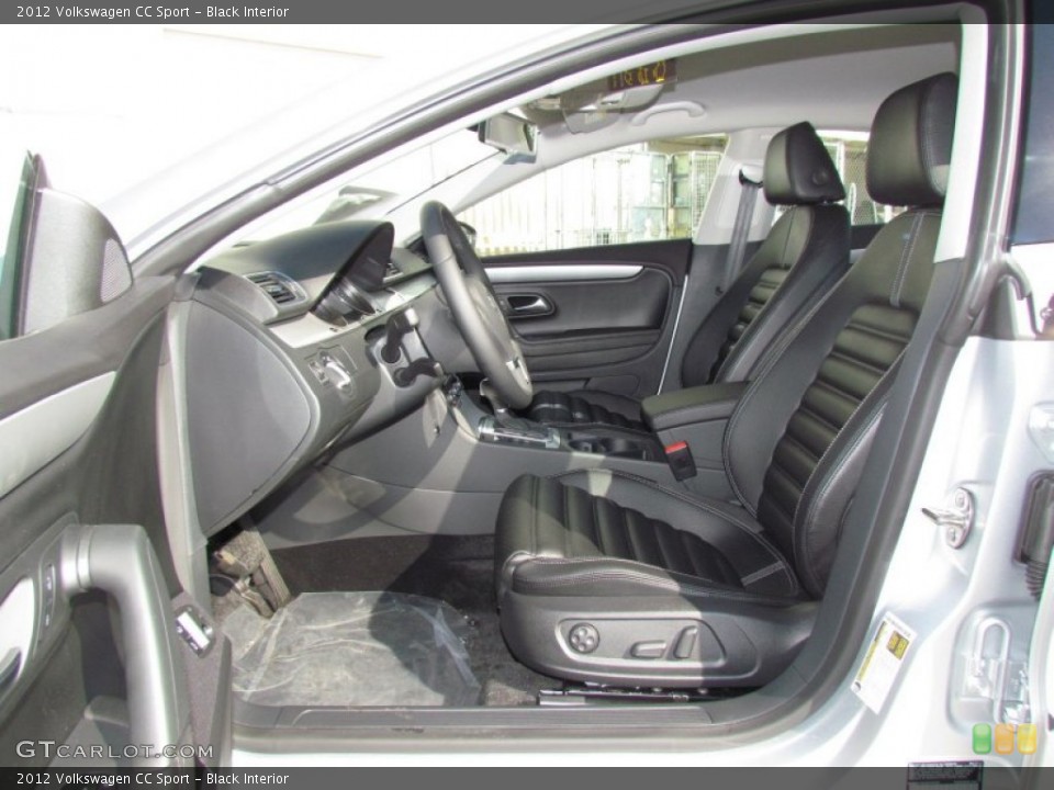 Black Interior Photo for the 2012 Volkswagen CC Sport #57495502