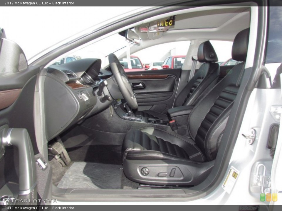 Black Interior Photo for the 2012 Volkswagen CC Lux #57495712