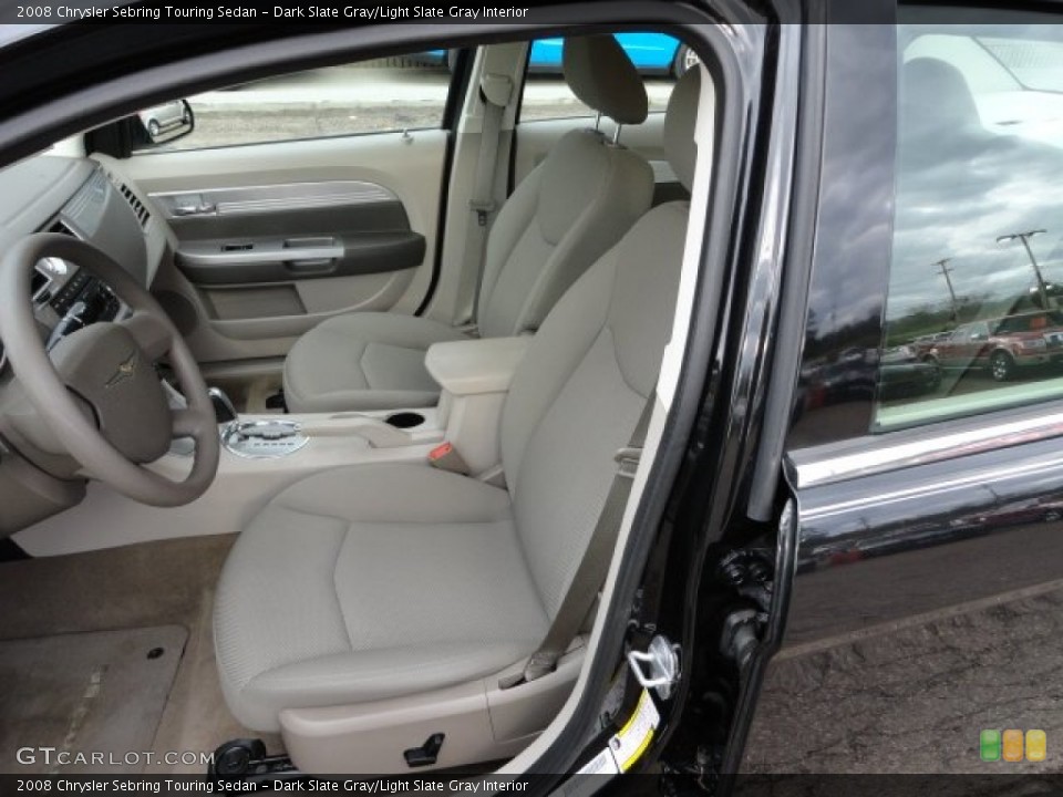 Dark Slate Gray/Light Slate Gray Interior Photo for the 2008 Chrysler Sebring Touring Sedan #57496906