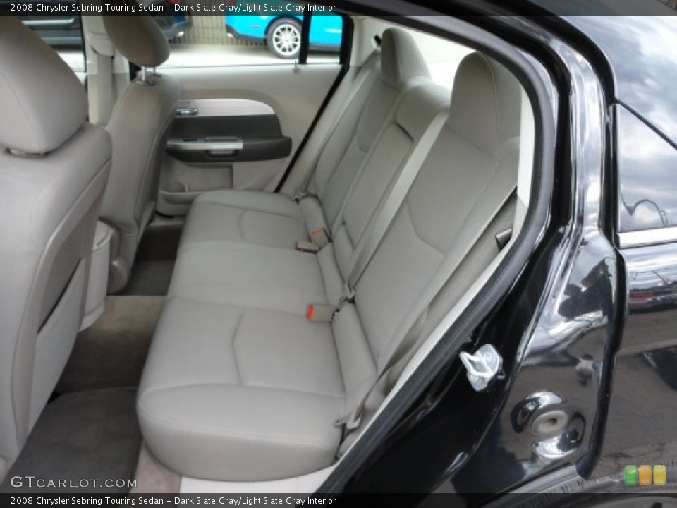 Dark Slate Gray/Light Slate Gray Interior Photo for the 2008 Chrysler Sebring Touring Sedan #57496915
