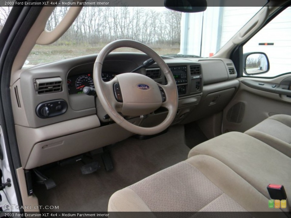 Medium Parchment Interior Prime Interior for the 2003 Ford Excursion XLT 4x4 #57497098