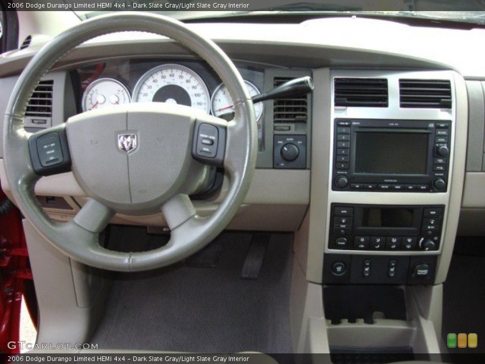 Dark Slate Gray/Light Slate Gray Interior Dashboard for the 2006 Dodge Durango Limited HEMI 4x4 #57498112