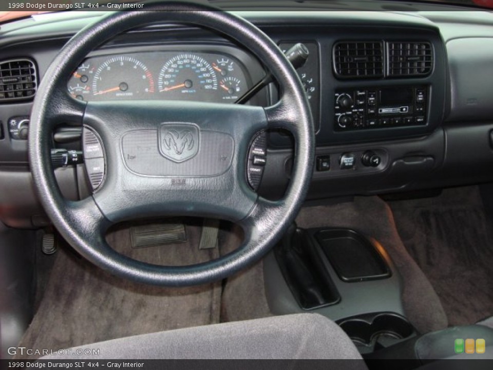 Gray Interior Steering Wheel for the 1998 Dodge Durango SLT 4x4 #57499291