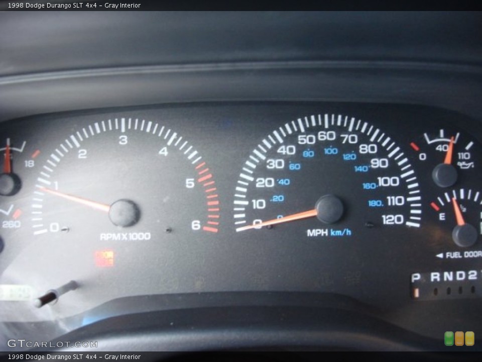 Gray Interior Gauges for the 1998 Dodge Durango SLT 4x4 #57499345