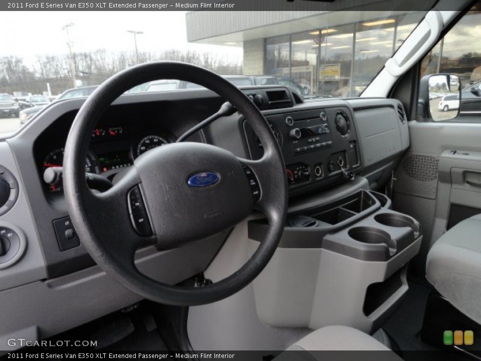 Medium Flint Interior Dashboard for the 2011 Ford E Series Van E350 XLT Extended Passenger #57499799