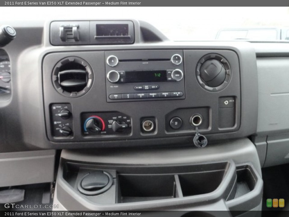 Medium Flint Interior Controls for the 2011 Ford E Series Van E350 XLT Extended Passenger #57499858