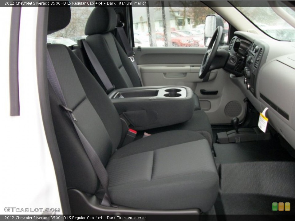 Dark Titanium Interior Photo for the 2012 Chevrolet Silverado 3500HD LS Regular Cab 4x4 #57500070