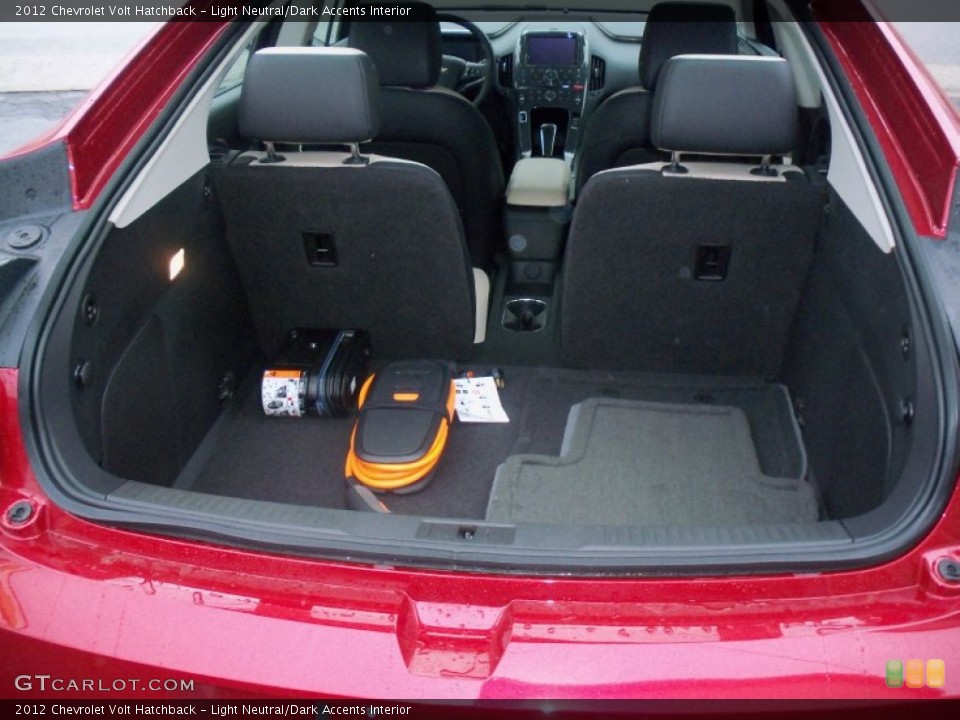 Light Neutral/Dark Accents Interior Trunk for the 2012 Chevrolet Volt Hatchback #57500746