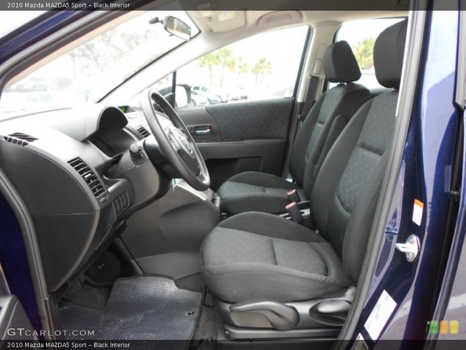 Black Interior Photo for the 2010 Mazda MAZDA5 Sport #57500851