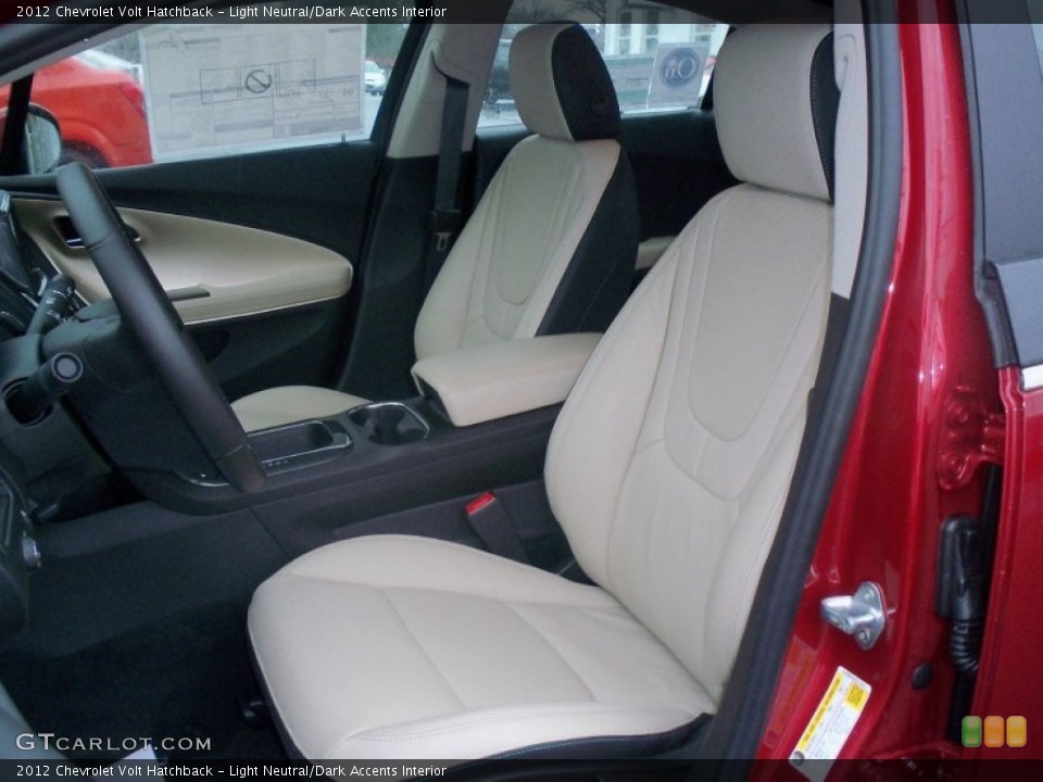 Light Neutral/Dark Accents Interior Photo for the 2012 Chevrolet Volt Hatchback #57500854