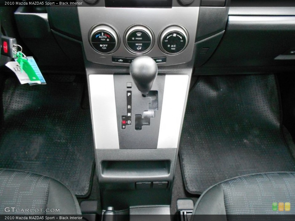 Black Interior Transmission for the 2010 Mazda MAZDA5 Sport #57500941