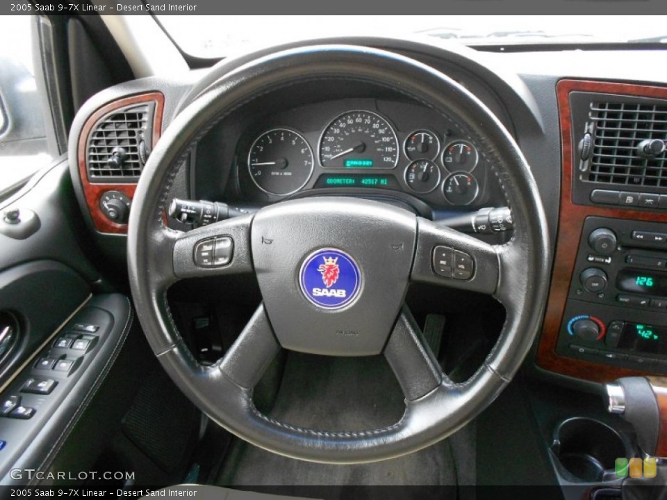 Desert Sand Interior Steering Wheel for the 2005 Saab 9-7X Linear #57501936
