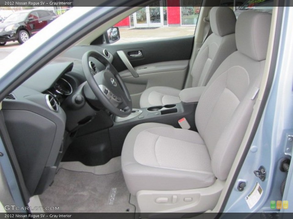Gray Interior Front Seat for the 2012 Nissan Rogue SV #57501950