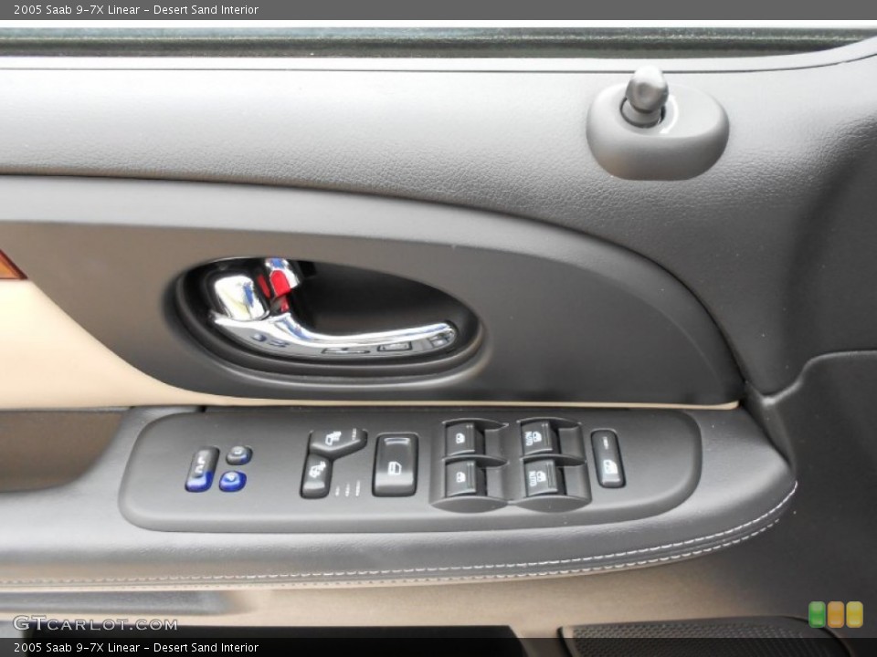 Desert Sand Interior Controls for the 2005 Saab 9-7X Linear #57502018