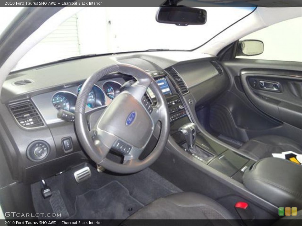 Charcoal Black Interior Photo for the 2010 Ford Taurus SHO AWD #57502604
