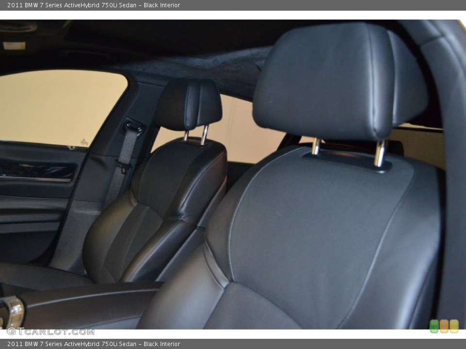 Black Interior Photo for the 2011 BMW 7 Series ActiveHybrid 750Li Sedan #57504043