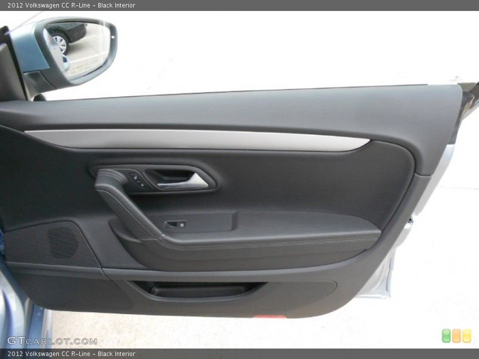 Black Interior Door Panel for the 2012 Volkswagen CC R-Line #57504106