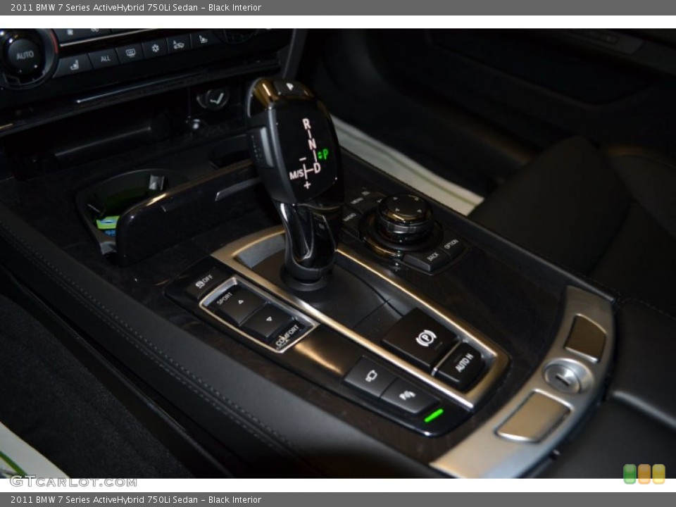 Black Interior Transmission for the 2011 BMW 7 Series ActiveHybrid 750Li Sedan #57504164
