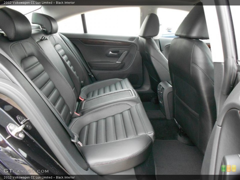 Black Interior Photo for the 2012 Volkswagen CC Lux Limited #57504541