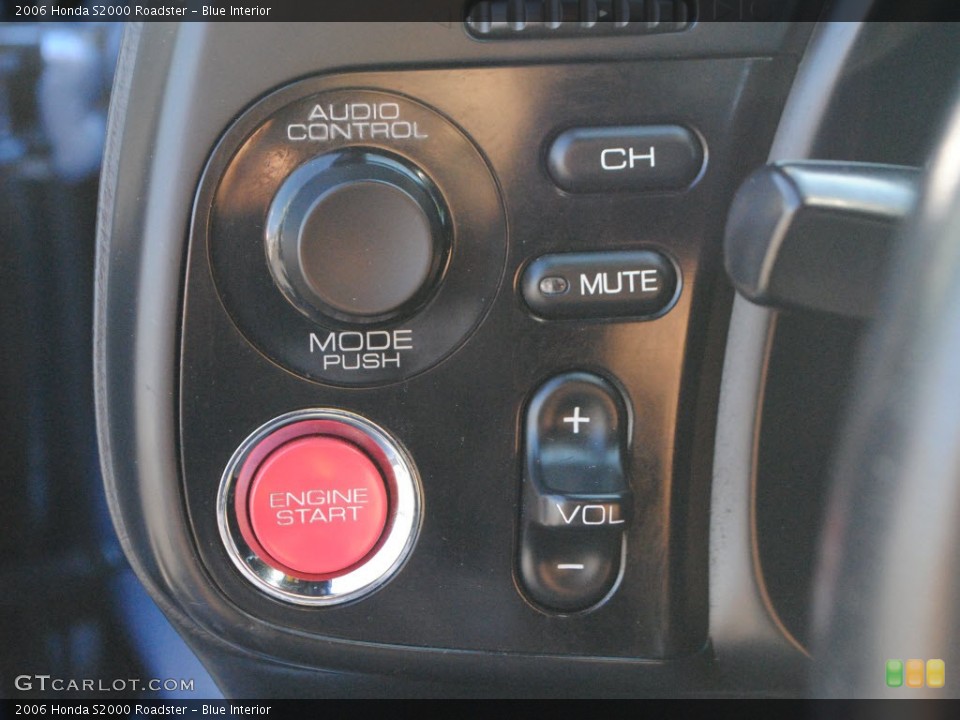 Blue Interior Controls for the 2006 Honda S2000 Roadster #57506007