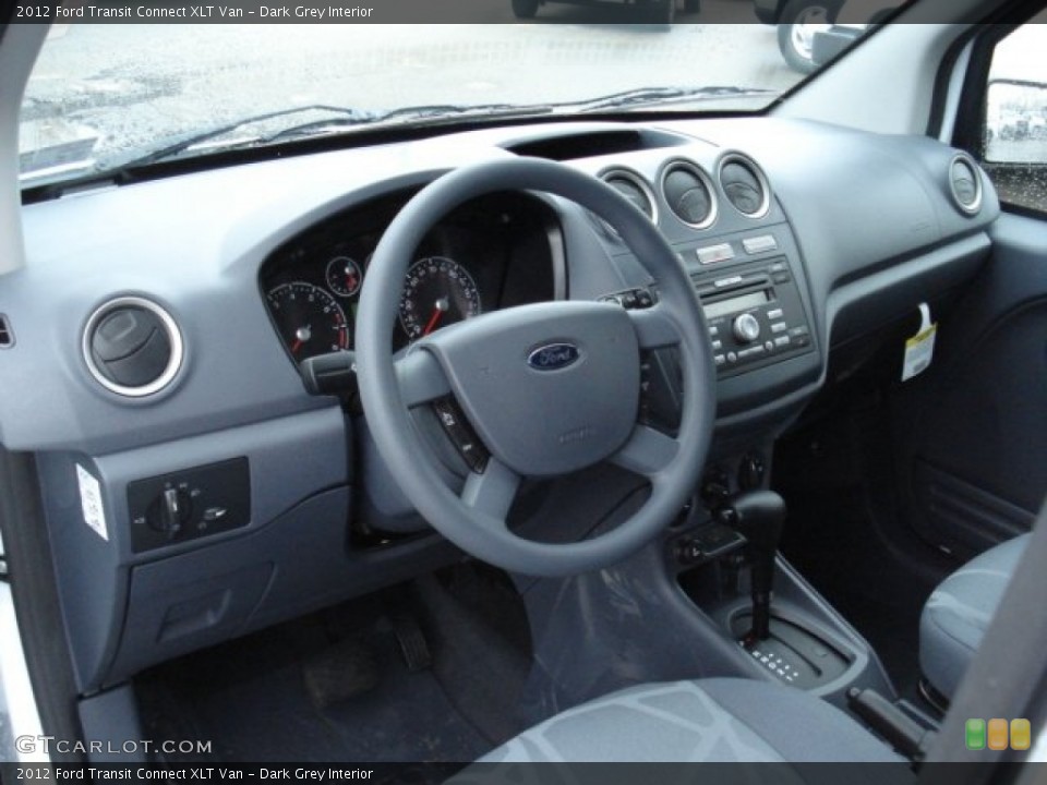 Dark Grey Interior Dashboard for the 2012 Ford Transit Connect XLT Van #57506647