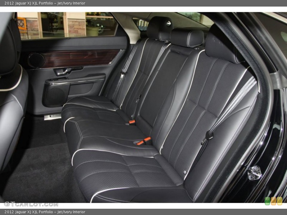 Jet/Ivory Interior Photo for the 2012 Jaguar XJ XJL Portfolio #57508120