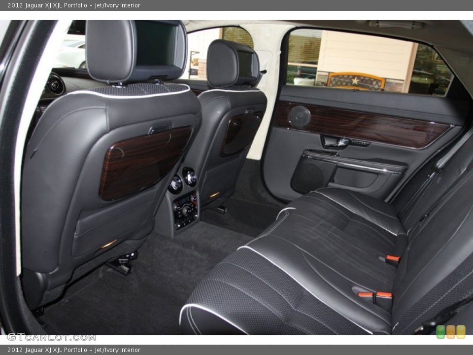 Jet/Ivory Interior Photo for the 2012 Jaguar XJ XJL Portfolio #57508192