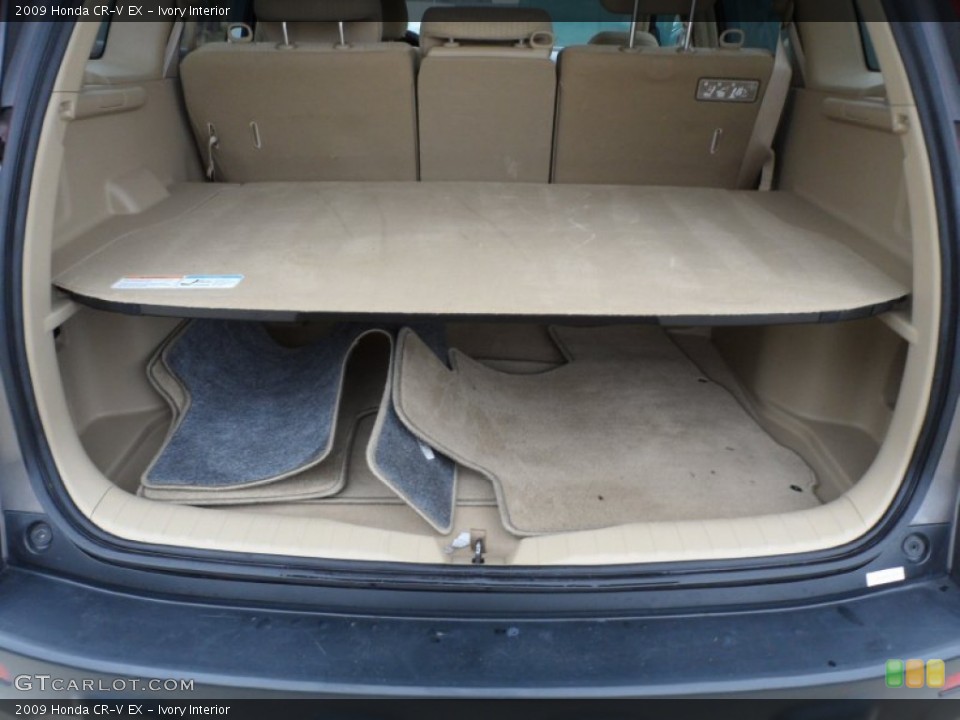 Ivory Interior Trunk for the 2009 Honda CR-V EX #57508762