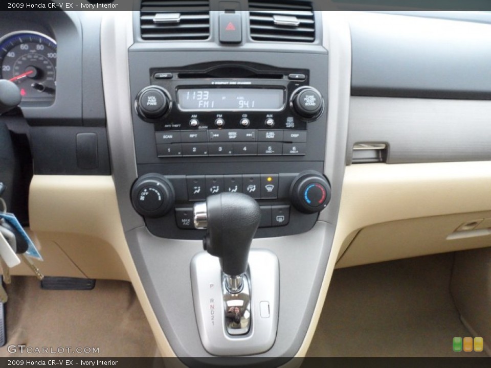 Ivory Interior Controls for the 2009 Honda CR-V EX #57508870