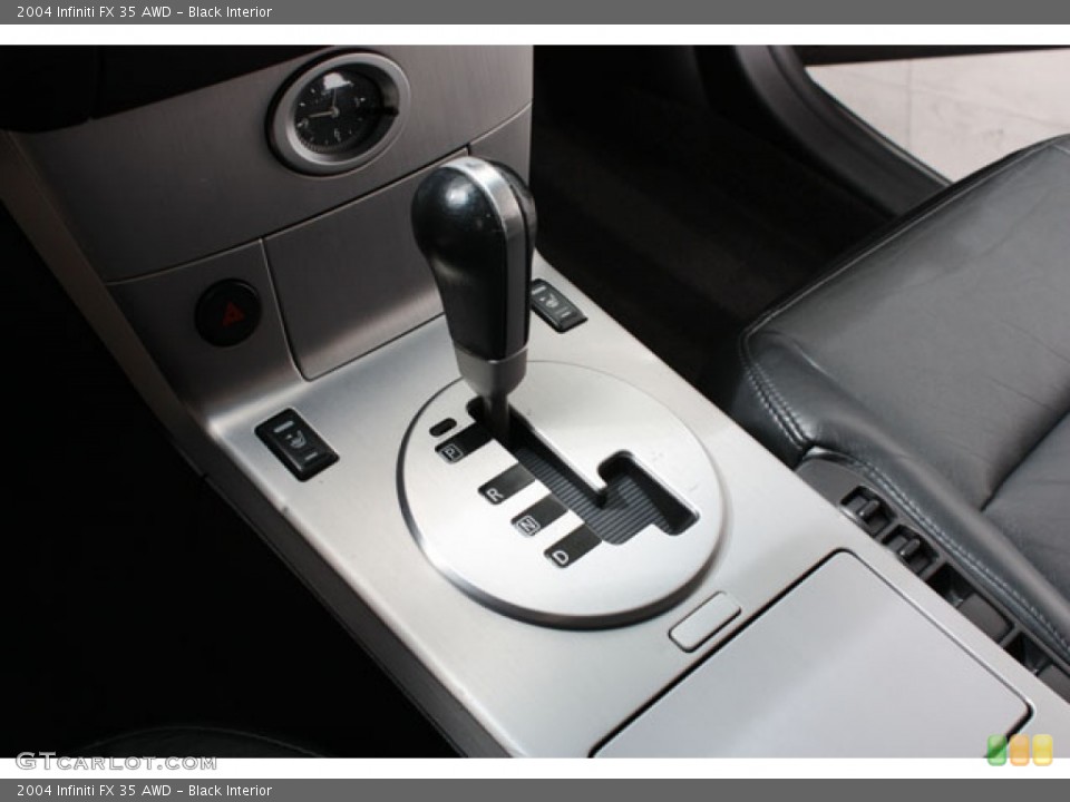 Black Interior Transmission for the 2004 Infiniti FX 35 AWD #57509734