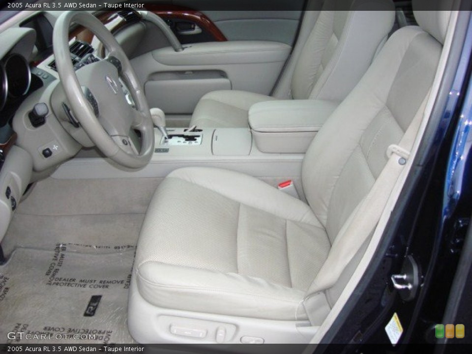 Taupe Interior Photo for the 2005 Acura RL 3.5 AWD Sedan #57511249