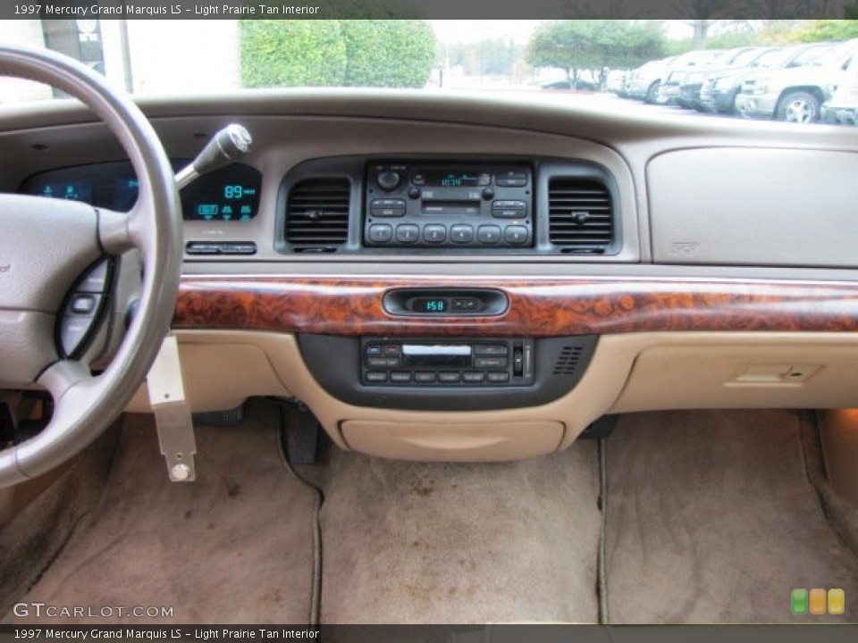 Light Prairie Tan Interior Dashboard for the 1997 Mercury Grand Marquis LS #57514243