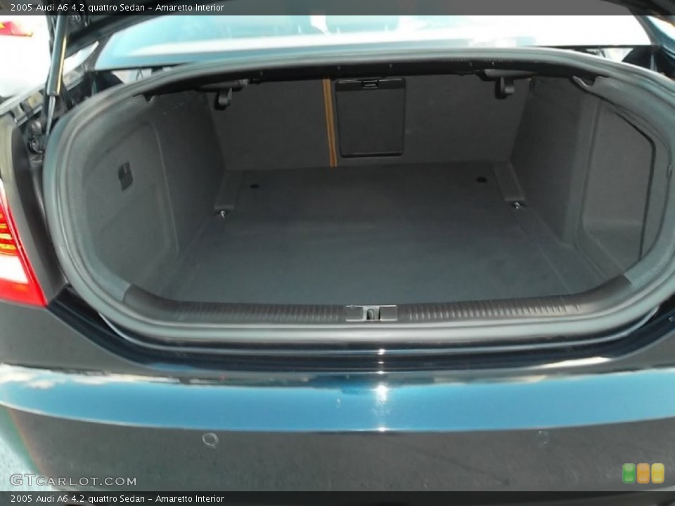 Amaretto Interior Trunk for the 2005 Audi A6 4.2 quattro Sedan #57515422