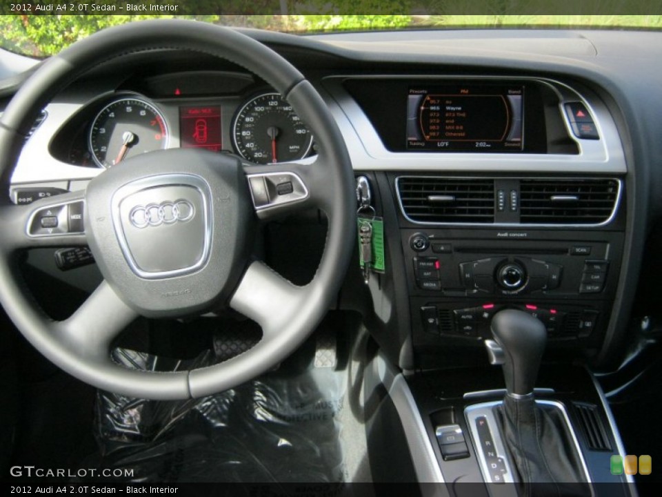 Black Interior Dashboard for the 2012 Audi A4 2.0T Sedan #57517114