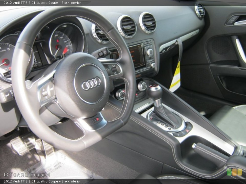 Black Interior Prime Interior for the 2012 Audi TT S 2.0T quattro Coupe #57517600